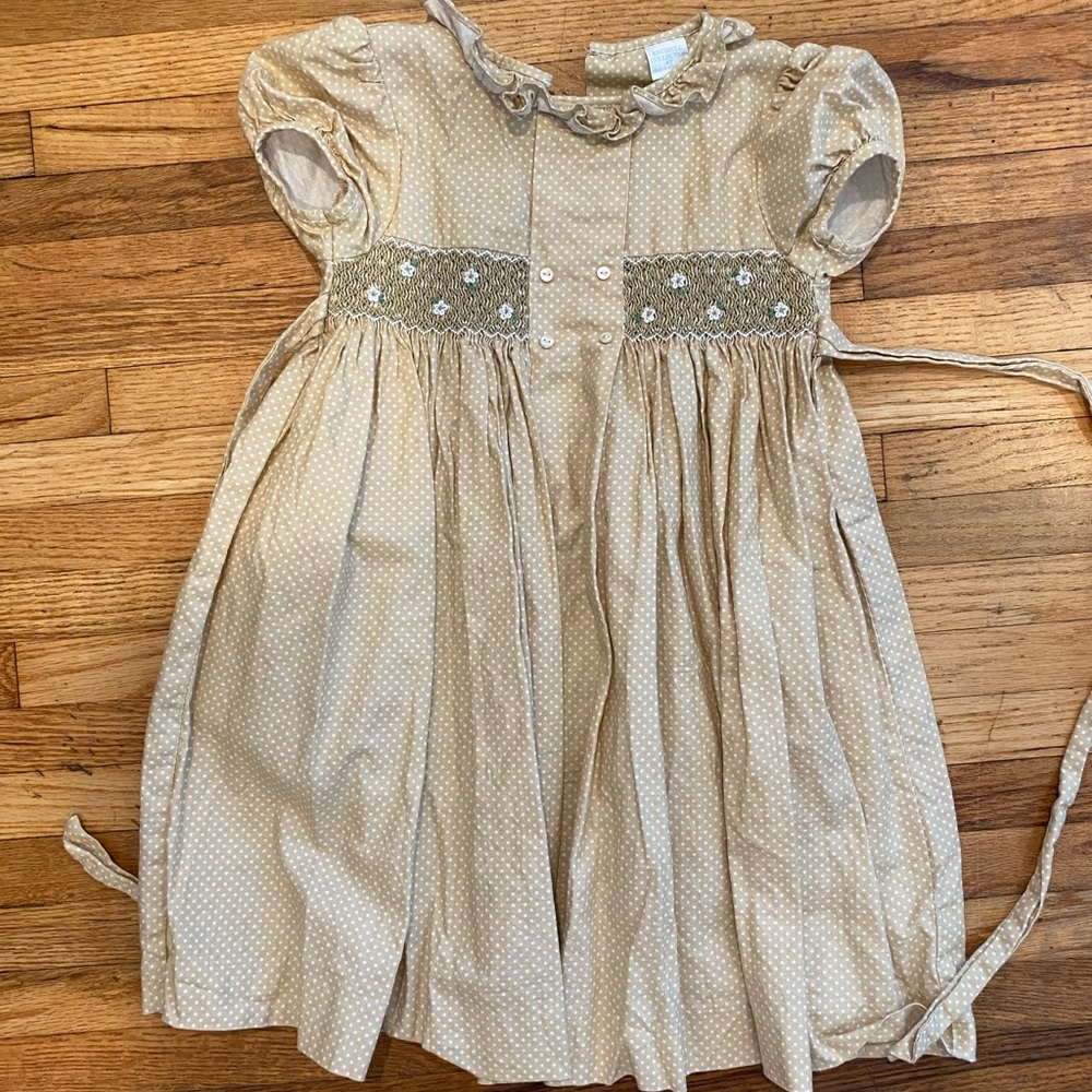 Edgehill Collection Smocked Dress 4T